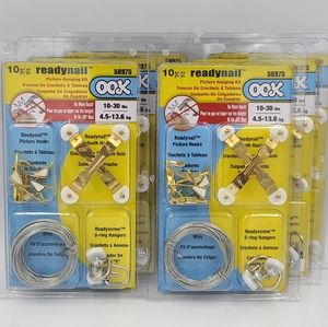 OOK Ready Nail Picture Hanger Kit 50975 6 Pack